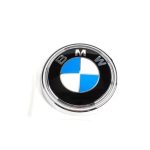 Original BMW E70 X5 Logo Emblem Badge Bagasi belakang mobil - Gambar 3