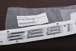 Original BMW F10 528i Badge Emblem Logo Bagasi belakang mobil - Gambar 3