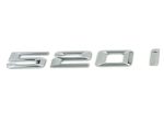 Original BMW F10 520i Badge Emblem Logo Bagasi belakang mobil