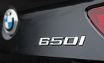 Original BMW 650i F06 F12 F13 Badge Emblem Logo Bagasi belakang mobil