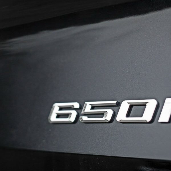 Original BMW 650i F06 F12 F13 Badge Emblem Logo Bagasi belakang mobil