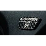 Original BMW G11 G12 7 Series Carbon Core B Pillar Emblem Badge - Gambar 3