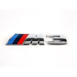 Original BMW E92 M3 Chrome Badge Emblem Bagasi belakang mobil