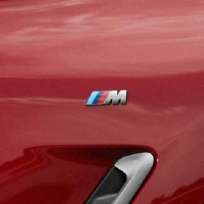 BMW M Sport Side Fender Badge Emblem Samping Cerium Grey 51148090642