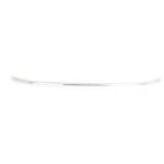 Original BMW E12 E28 Trim Lis Chrome Bagian Bawah Kaca Depan - Gambar 3