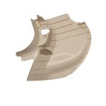 Original BMW E46 Sedan Trim Leg Room Cover Panel Bawah Kaki Supir Pengemudi DEPAN KANAN BEIGE 51438227942 - Gambar 4