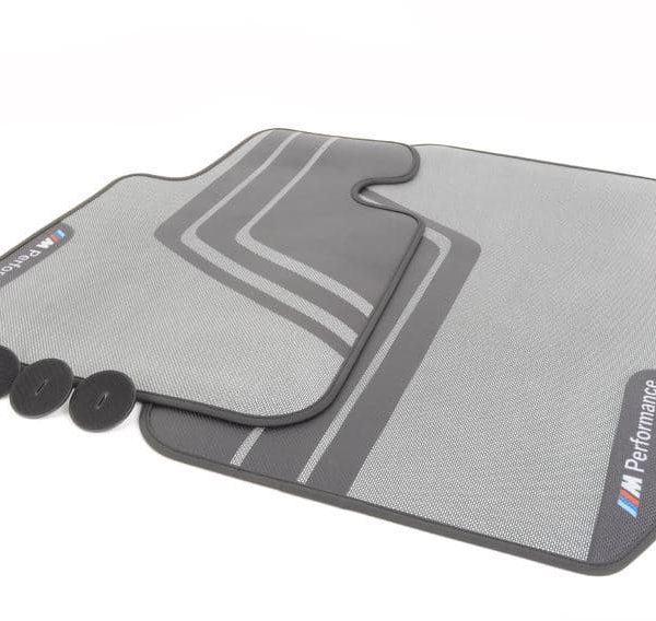 Original BMW M Performance Floor Mats Karpet Mobil F30 F31 F80 M3
