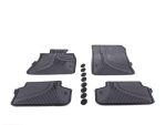 Original BMW G30 G31 5 Series All Weather Floor Mats Karpet Karet Mobil - Gambar 3