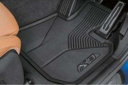 Original BMW G01 X3 All Weather Floor Mats Karpet Karet Mobil