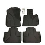 Original BMW G01 X3 All Weather Floor Mats Karpet Karet Mobil - Gambar 3