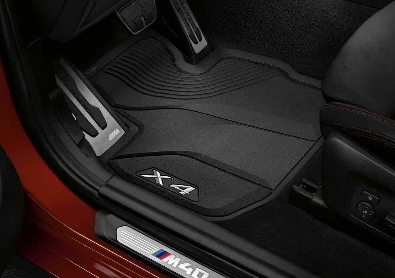 51472451587_A Original BMW G02 X4 All Weather Floor Mats Karpet Karet Mobil FULL SET - Gambar 1