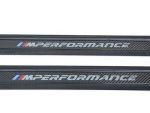 Original BMW F21 F22 F23 F87 M2 M Performance Carbon Door Sills Trim Lis Pintu - Gambar 4