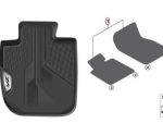 Original BMW G29 Z4 All Weather Floor Mats Karpet Karet Mobil - Gambar 3