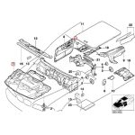 Original BMW E39 Engine Hood Sound Insulation Peredam Suara Kap Mesin - Gambar 5