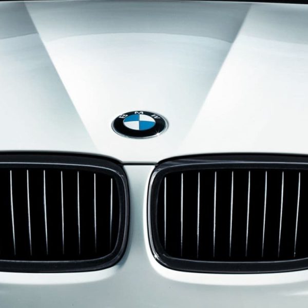 Original BMW E90 LCI M Performance Kidney Grill High Gloss Black Set