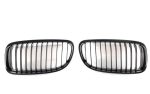 Original BMW E90 LCI M Performance Kidney Grill High Gloss Black Set - Gambar 4
