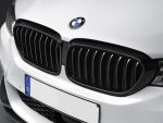 Original BMW G30 G31 Pre-LCI M Performance Kidney Grill High Gloss Black - Gambar 3