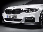 Original BMW G30 G31 Pre-LCI M Performance Kidney Grill High Gloss Black - Gambar 4