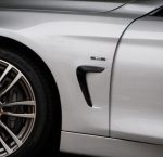 Original BMW F32 F33 F36 Lis Gloss Black Grill Fender Samping KIRI