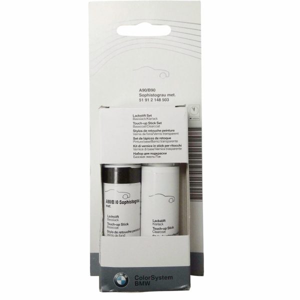 Original BMW Sophisto Grey A90 B90 Touch Up Paint Cat Oles Mobil