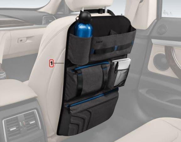 Original BMW Car Seat Organizer Pocket Tempat Penyimpanan dalam mobil