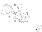 Original BMW E46 Horn High Pitch Klakson Nada Tinggi 318i 325i 330i 61338379711 - Gambar 6