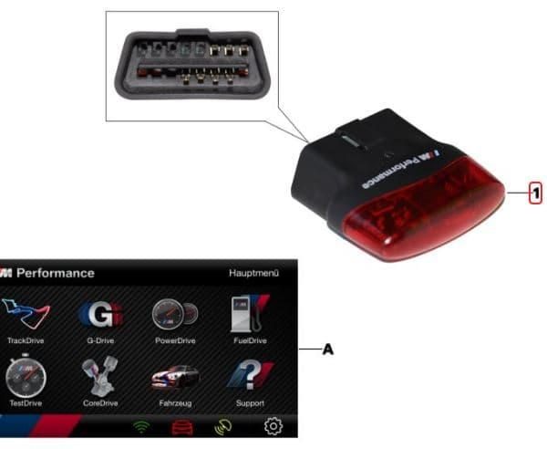 Original BMW M Performance OBD Drive Analyser iOS / Android
