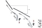 Original BMW E90 E92 E93 Cover Penutup Lengan Wiper - Gambar 3