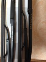 Original BMW E39 Seri 5 Karet Wiper Penghapus Kaca Mobil - Sepasang - Gambar 5