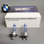 Original BMW Blue Halogen Bohlam H7 Lights Lampu Utama Putih Biru