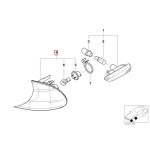 Original BMW E46 Coupe Cabrio M3 Turn Signal Lampu Sein Sen Depan KIRI - Gambar 5