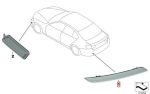 Original BMW F30 LCI Rear Bumper Reflector Mata Kucing Belakang KANAN - Gambar 5