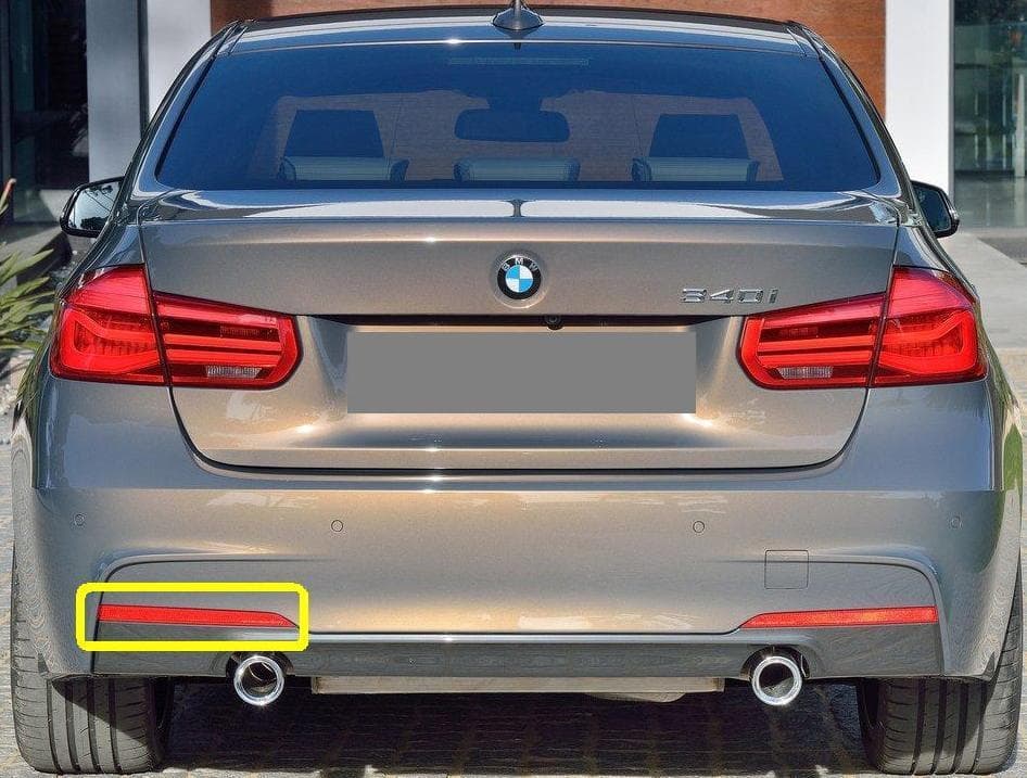 63147847165_A Original BMW F30 Rear Bumper M Sport Mata Kucing Bemper Belakang KIRI - Gambar 1
