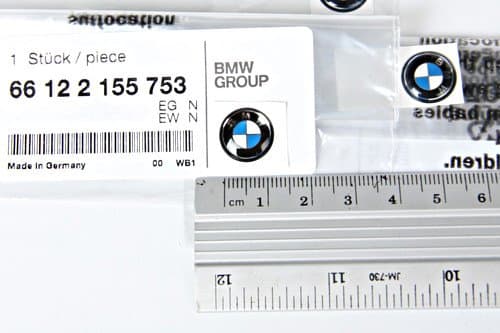 Original Sticker Logo BMW E36 Kunci Remote model Diamond