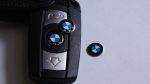 Original Sticker Logo BMW E81 E90 E60 E61 untuk Kunci model Keyless