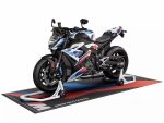 BMW M Motorrad Motorcycle Pit Box Carpet Garage Karpet Garasi Motor - Gambar 3