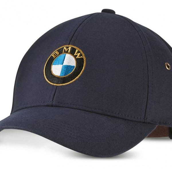 Original BMW Classic Logo Baseball Cap Unisex Topi baseball Dark Blue