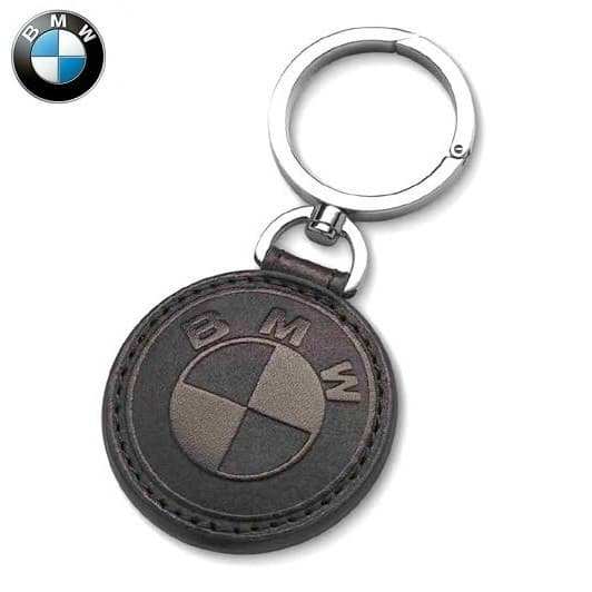 Original BMW Logo Keyring Key Ring Gantungan Kunci Kulit BMW