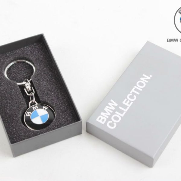Original BMW Logo Keyring Key Ring Gantungan Kunci BMW