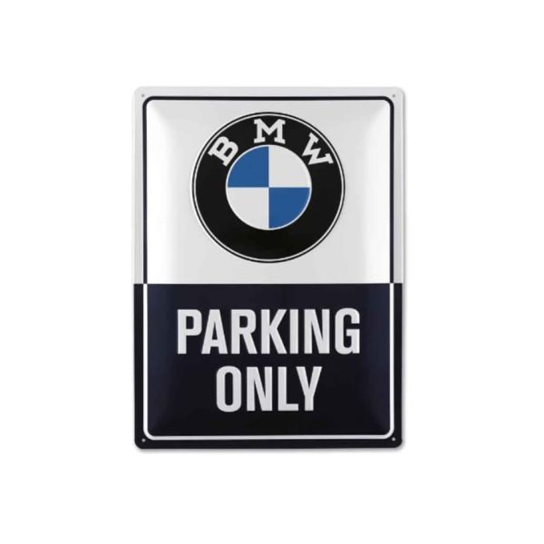 Original BMW Parking Only Garage Sign - BMW Classic Collection