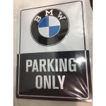 Original BMW Parking Only Garage Sign - BMW Classic Collection - Gambar 3
