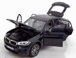 BMW F16 X6M Black Sapphire Original BMW Miniature Diecast 1:18 X6 M - Gambar 6