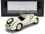 1:18 BMW 328 Roadster 1936-1940 Classic Miniature Diecast White Dealer Edition - Gambar 3
