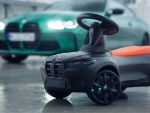 Original BMW Baby Racer IV Ride On Mainan Mobil Dorong Anak Black / Orange G82 G83 M4 - Gambar 4
