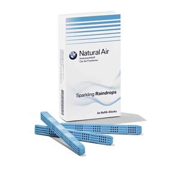 Refill BMW Natural Air - Pengharum Interior Mobil Sparkling Raindrops