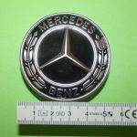 Original Mercedes Benz W176 W246 X156 X117 Flat Emblem Logo Kap Mesin - Gambar 5
