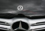 Original Mercedes Benz W166 M GLE Class Flat Emblem Logo Kap Mesin