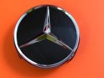 4pcs Original Mercedes Benz 3D Star Hub Caps Dop Roda - GLOSS BLACK - Gambar 5