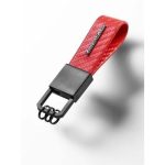 Mercedes Benz AMG Key Ring Keyring Red Carbon Gantungan Kunci B6695342
