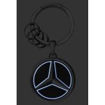 Mercedes Benz Key Ring Las Vegas Glow in The Dark Gantungan Kunci